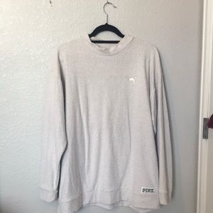 Pink Crew Neck Pullover